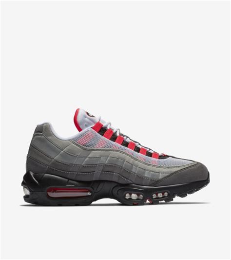 nike 95 rood wit|Nike Air Max 95 'White & Solar Red & Granite' Release Date.